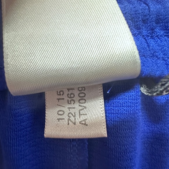 Adidas Shorts Mens XL Blue Climalite Soccer Athletic Z21561 3-Stripe Training - Picture 5 of 10